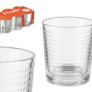 Set de 6 Vasos 265ml Puntos