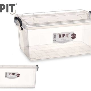 Caja de Plástico Ordenación Transparente 13,7 Litros