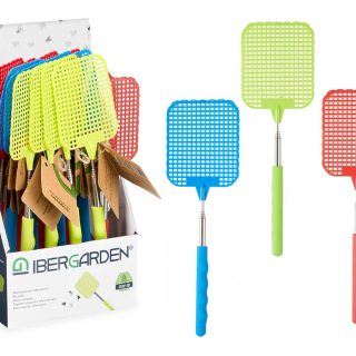 Matamoscas Telescópico 3 colores