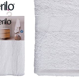 Toalla de Baño Lisa 70x130 color Blanco