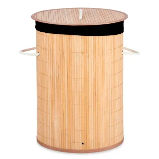 Pongotodo Bambú Redondo Tela Negra 35x50cm