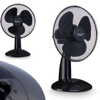 Ventilador de Mesa Negro 45W