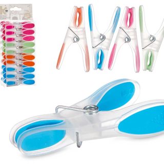 Set 20 Pinzas Silicona