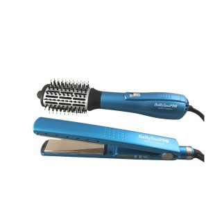 Combo Cepillo Secador 2.5″ y Plancha Iónica 1¼» BNTPP44SR