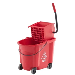 Balde escurridor de 33L Trust Rojo