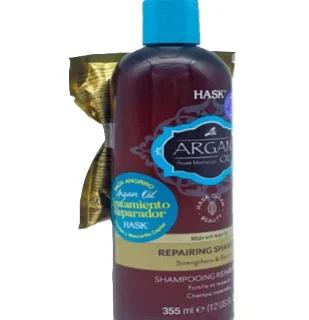 Hask pack promo reparador argan oil champú + mascarilla sobre argan oil