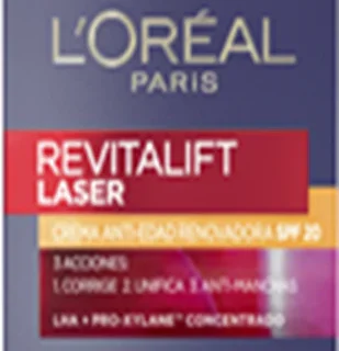 L'OREAL Revitalift Laser X3 crema antiedad renovadora SPF-20 tarro 50 ml