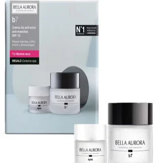 Bella Aurora Pack b7 Crema antimanchas y antiedad para piel normal-seca + Eyes