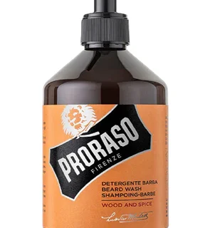 Proraso champú barba amarillo wood and spice 500