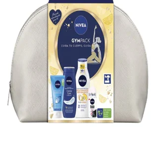 Neceser plata Nivea gym pack Q10 loción 400 ml