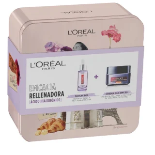 L´Oreal lata serum día + crema día spf 50 revitalift filler