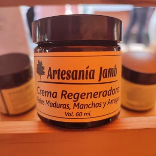 Crema Regeneradora - Crema de Noche, pieles maduras, Antimanchas, Antiarrugas. crema natural, crema facial, reafirmante y antioxidante.
