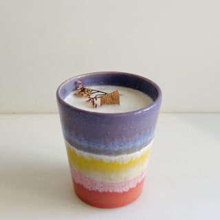 Vela de hogar «Tazavela» – Aroma Hoja de Higuera