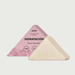 Acondicionador Hidratante En Barra | Almendras & Rosas