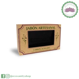 Jabón Artesanal Carbón Activado
