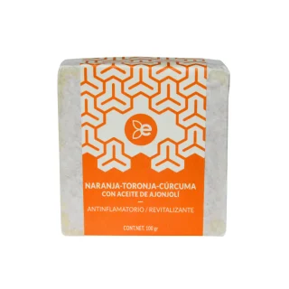Jabón en Barra Toronja - Cúrcuma - Con aceite de Ajonjolí