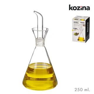 Aceitera Antigoteo Cristal 250 ml