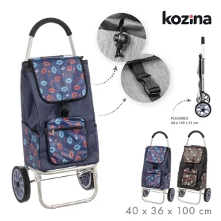 Carro de Compra Aluminio Kisses surtido 2 colores