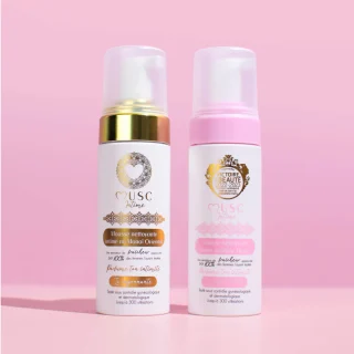 Espuma íntima Monoi + Espuma íntima de almizcle blanco