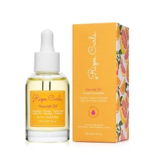 Aceite Humectante para Cabello, Cuero Cabelludo y Cuerpo: Semilla de Zanahoria y Cítricos rejuvenecedores para controlar el frizz