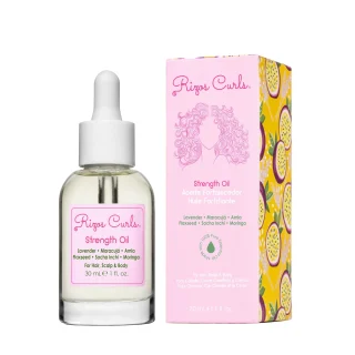 Aceite fortalecedor para cabello, cuero cabelludo y cuerpo: linaza fortificante y lavanda para el crecimiento