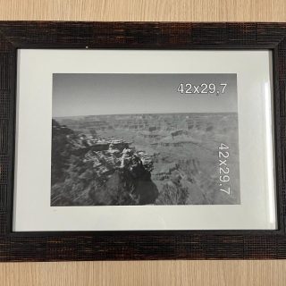 Marco de Fotos 42x29,7cm Borde Madera