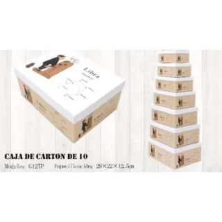 Juego 10 Cajas del Horóscopo Libra