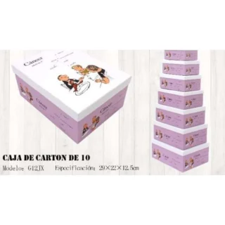 Juego 10 Cajas del Horóscopo Cáncer