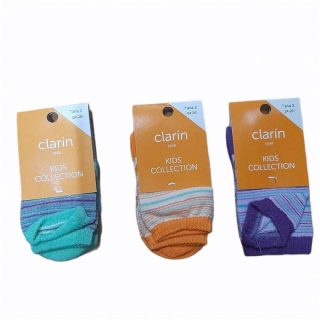 Caja 18 Pares de Calcetines Infantiles 3 Modelos 6 Tallas (2-4-6-8-10-12)