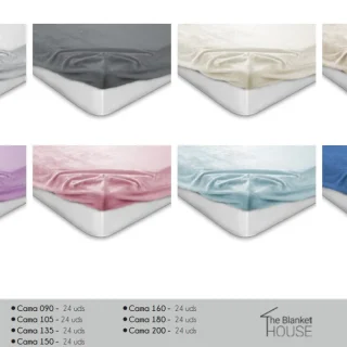 Sábanas Bajeras Coral cama 90cm color aleatorio