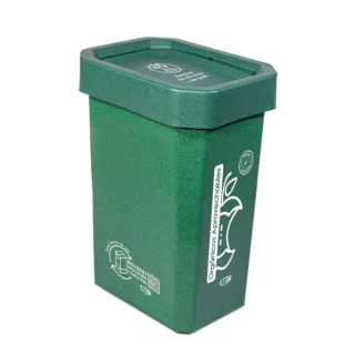 Caneca verde de 26 lts organicos Ecobins