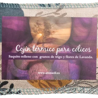 Cojín para aliviar los cólicos de tu bebé