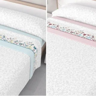 Juego de Sábanas Franela Tianlin Cama 135cm