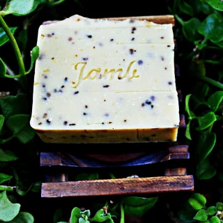 Set Jabón Natural + Jabonera Madera de Bambú - Pack especial para regalo, jabón natural, jabón artesano, sin parabenos, cruelty free.