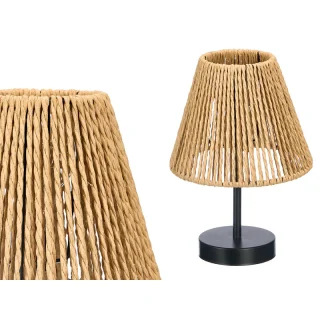 Lámpara Sobremesa Cónica Natural