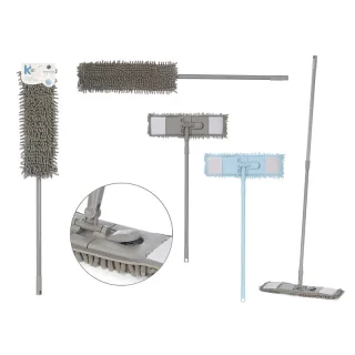 Mopa Gusanillo Palo Extensible surtido Azul Gris