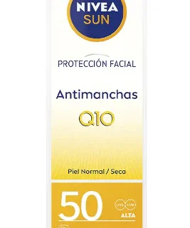 Nivea sun anti-edad anti-manchas fp 50 0% residuos Q10