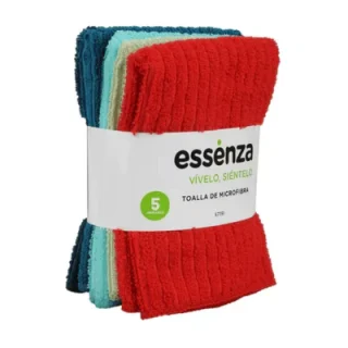 Paños de microfibra x 5 und
