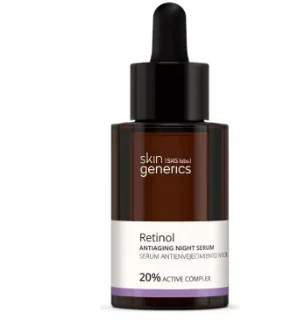 Retinol anti-aging night serum 20% Skin Generics