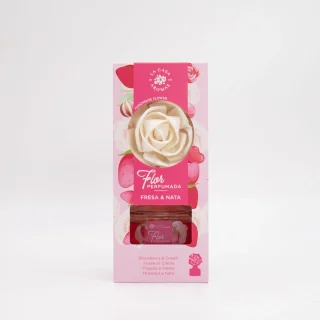 Mikado Ambientador Vidrio Fresa y Nata 65ml